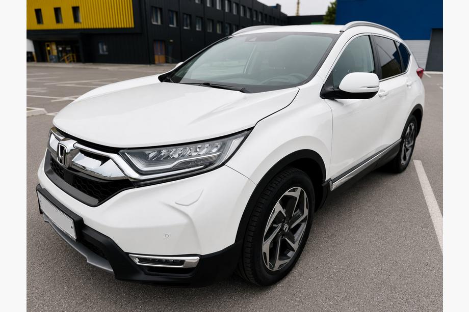 Honda CRV 2017-2022 Integrated roof rails grey OEM (aluminium, bolt-on installation) Photo 1