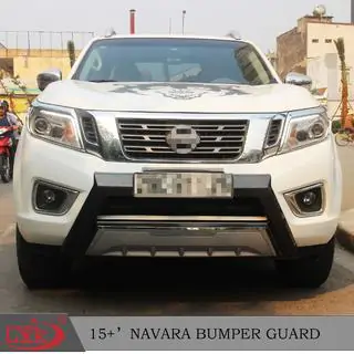 Front bumper diffuser (plastic) Nissan Navara/NP300 2016- photo 3