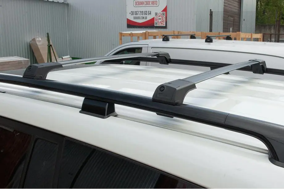 BMW X5 E53 1999–2006 Roof bars for railings without lock Flybar V1 (2 pcs) Photo 14