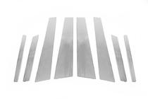 BMW X6 E71 2008–2014 Stainless Steel Door Pillar Trim photo 2