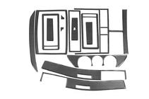 Volkswagen Polo 2001-2009 Dashboard Trim Covers (2001-2005) Aluminum photo 4