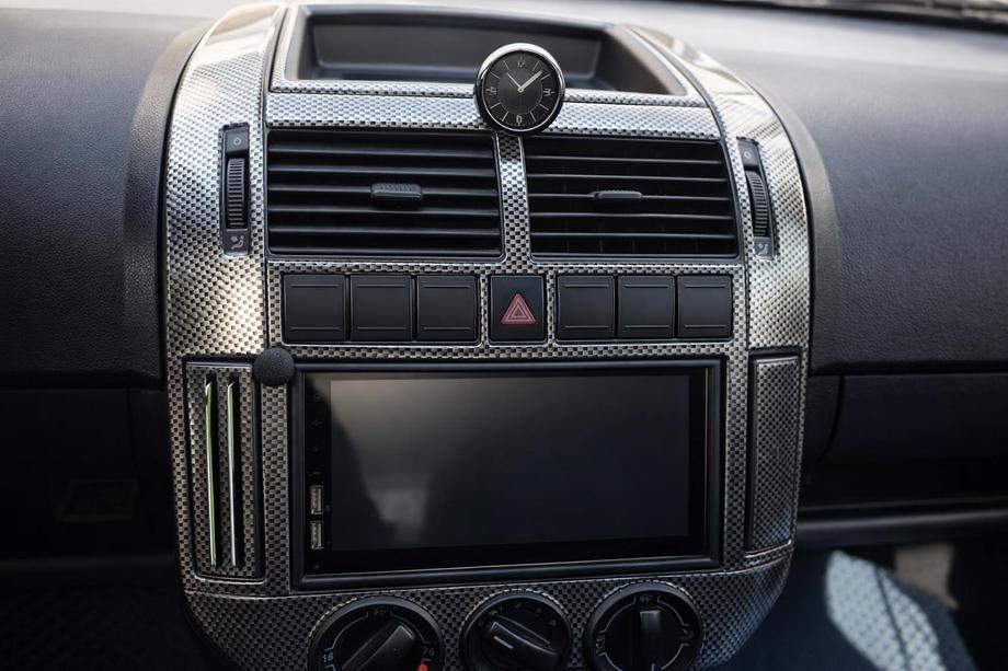 Volkswagen Polo 2001-2009 Dashboard Trim Covers (2005-2009) Carbon Photo 1