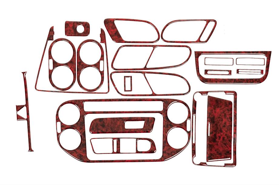 Volkswagen Tiguan 2007-2016 Dashboard Trim Covers (2011-2015) Aluminum Image