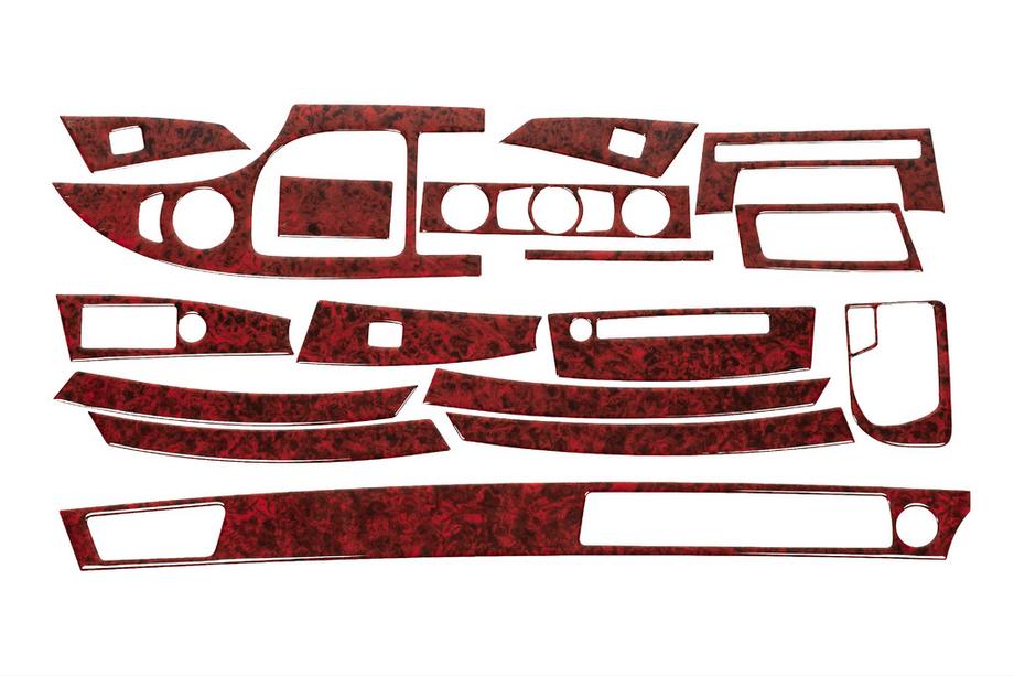 BMW 5 Series E60/E61 2003-2010 Dashboard Trim Covers Meric Wood Photo 2