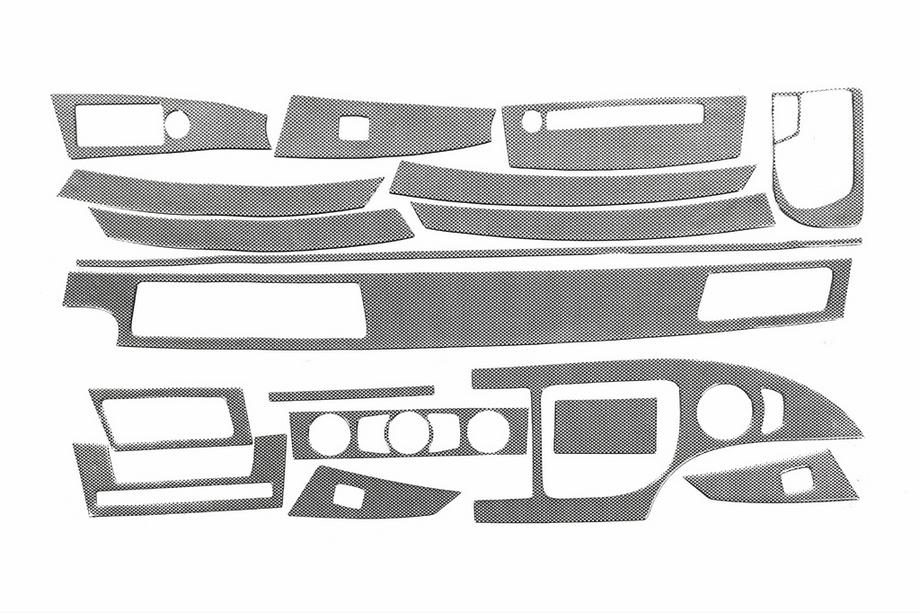 BMW 5 Series E60/E61 2003-2010 Dashboard Trim Covers Meric Wood Photo 4