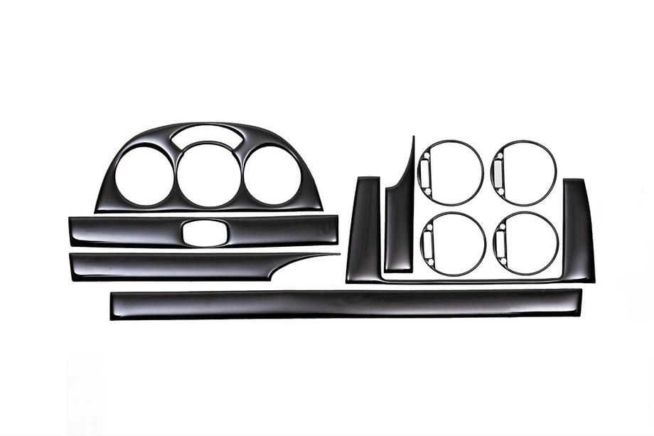 Chevrolet Lacetti 2003-2024 Dashboard Trim Covers HB/SW (Meric) Aluminum Photo 4