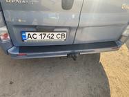 Opel Vivaro 2001–2015 Rear bumper protector DDU (ABS) photo 10