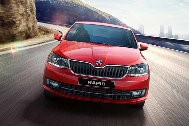 Updated Skoda Rapid 2017