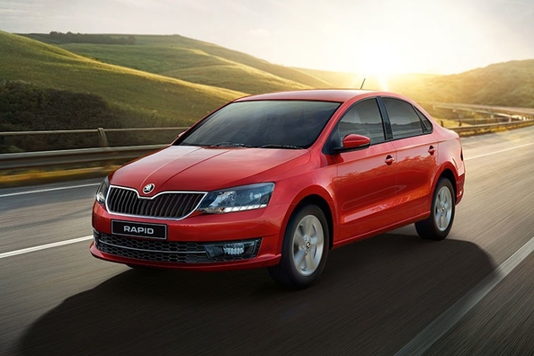 Updated Skoda Rapid 2017