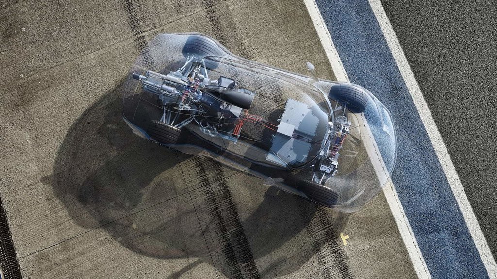 Electric hypercar Project One from Mercedes-AMG with the power of 1000 horses