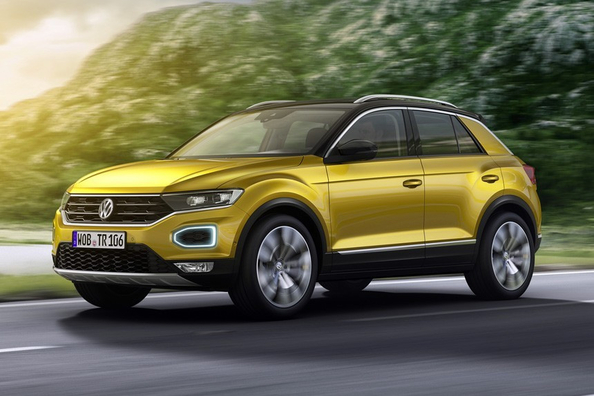 Overview of the new crossover Volkswagen T-ROC Photo 2