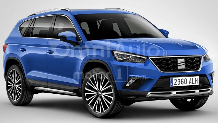 The first photos of the new flagship crossover SEAT