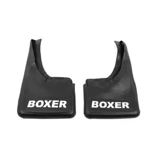 Rear molded mud flaps with recess (2 pcs) photo 2