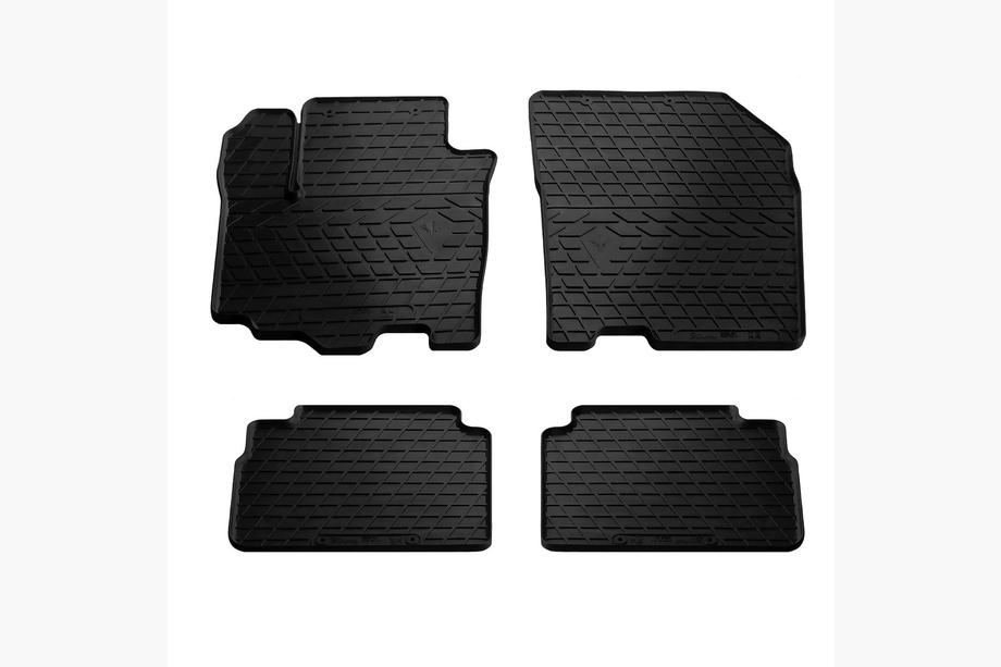 Suzuki SX4 2016-2021 Rubber Floor Mats (4 pcs, Stingray Premium) Image