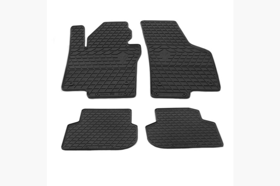 Volkswagen Jetta 2011-2018 Rubber Floor Mats (4 pcs, Stingray Premium) Image