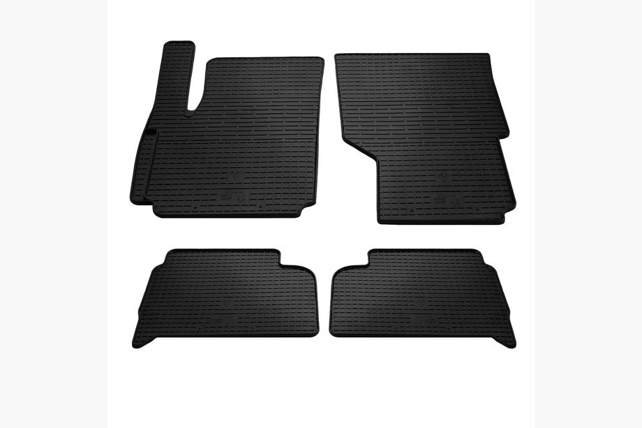 Volkswagen Amarok 2010-2022 Rubber Floor Mats (4 pcs, Stingray Premium) Image