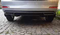 Skoda Octavia III A7 2013-2019 Rear diffuser surround trim (2013-2017, stainless steel) photo 6