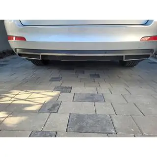 Rear diffuser surround trim (2013-2017, stainless steel) photo 3