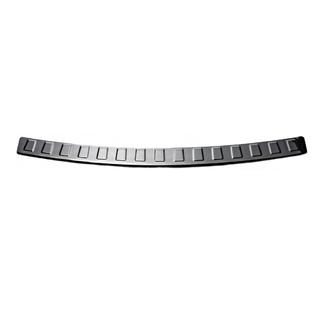 Rear bumper protector with lip Carmos V1 (stainless steel) photo 2