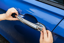 BMW 5 Series E60/E61 2003-2010 Chrome Door Handle Covers (4 pcs, Stainless Steel) photo 3