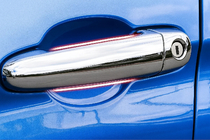 BMW 5 Series E60/E61 2003-2010 Chrome Door Handle Covers (4 pcs, Stainless Steel) photo 1