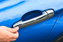 BMW 5 Series E60/E61 2003-2010 Chrome Door Handle Covers (4 pcs, Stainless Steel) photo 4