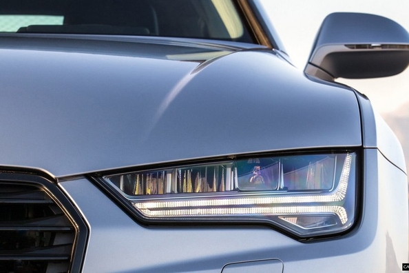 Improve the headlights on the Audi