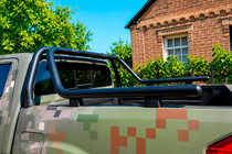 Isuzu D-Max 2011-2019 Body roll bar (black) photo 3