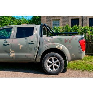 Body roll bar (black) Isuzu D-Max 2011-2019 photo 4