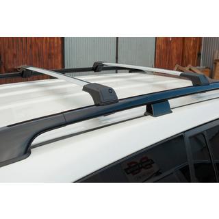 Roof bars for railings without lock Flybar V1 (2 pcs) Kia Sportage 2004-2010 photo 2