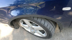 Audi A6 C5 1997-2001 Fender flares (4 pcs, black) photo 3