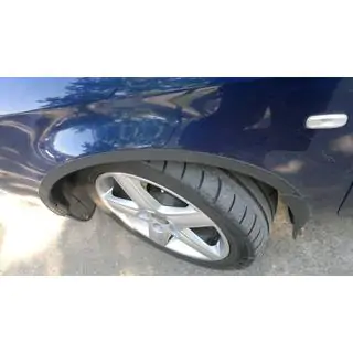 Fender flares (4 pcs, black) photo 3