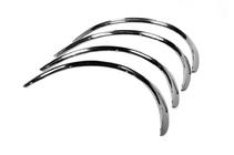 Audi A4 B6 2000-2004 Fender flares (4 pcs, stainless steel) photo 3
