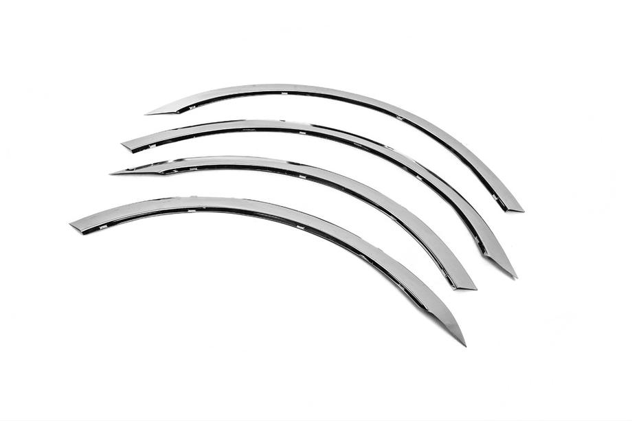 BMW 5 Series E60/E61 2003-2010 Fender flares (4 pcs, stainless steel) Image