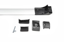Toyota Land Cruiser Prado 150 2009-2023 Roof bars for railings without lock Flybar V1 (2 pcs) photo 6