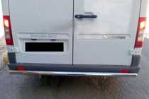 Mercedes Sprinter W901/902/903/904/905 1995–2006 Rear Bar AK002 (Stainless Steel) photo 1