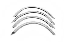 Daewoo Lanos 1998-2017 Fender flares (4 pcs, stainless steel) photo 1