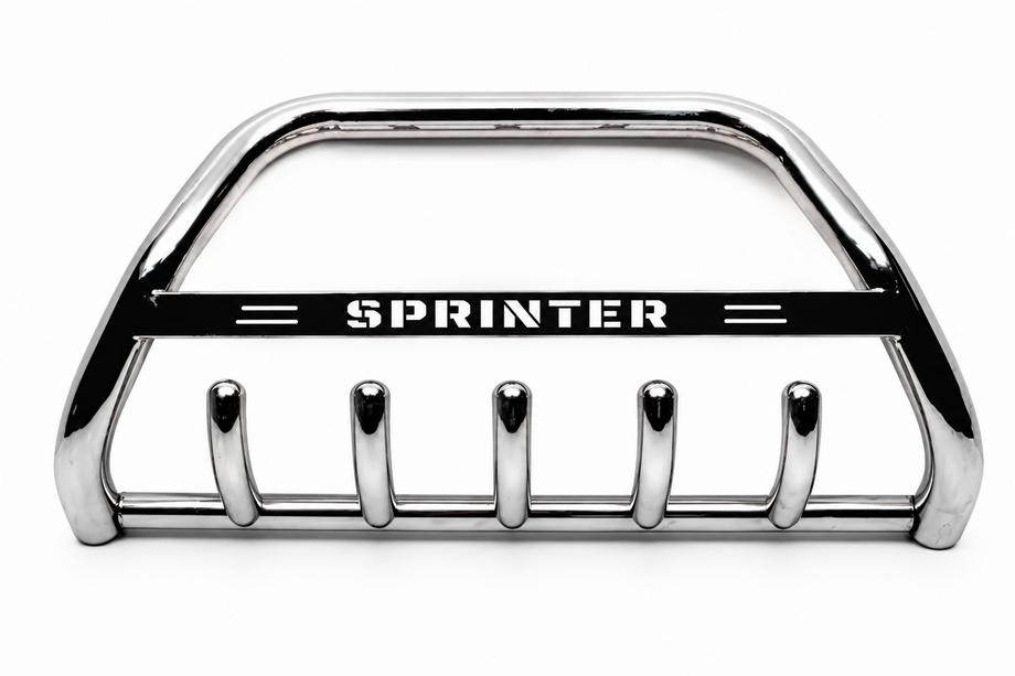 Mercedes Sprinter W901/902/903/904/905 1995–2006 Bull Bar WT004 (Stainless Steel) Photo 3