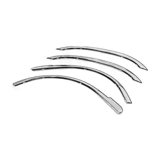 Fender flares (4 pcs, stainless steel) Fiat Ducato 1995-2006 photo 2