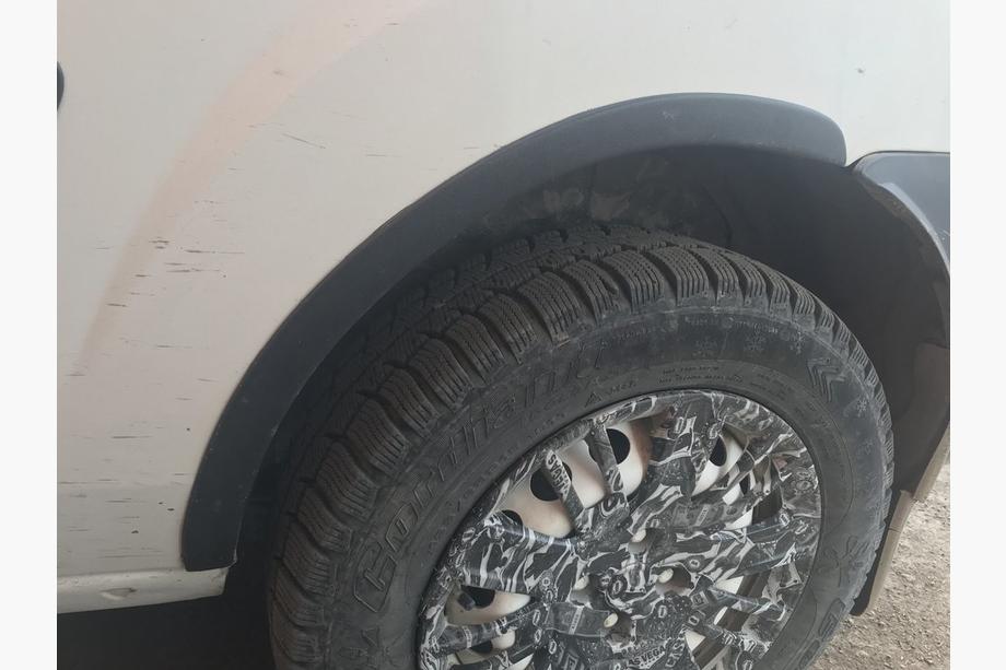 Fiat Doblo I 2005-2010 Fender flares (4 pcs, black) Photo 4