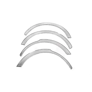 Fender flares (4 pcs, stainless steel) photo 3