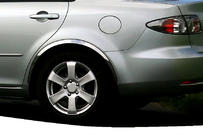Mazda 6 2003-2008 Fender flares (4 pcs, stainless steel) photo 1