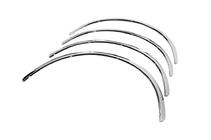 Mazda 6 2003-2008 Fender flares (4 pcs, stainless steel) photo 3