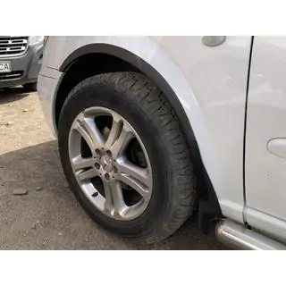 Fender flares (4 pcs, black) photo 2