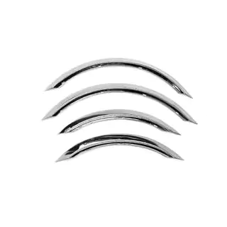 Fender flares (4 pcs, stainless steel) photo 2