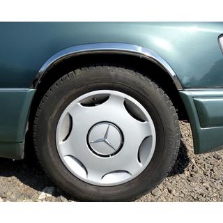 Fender Trim 1989-1995 (4 pcs, Stainless Steel) Mercedes E-сlass W124 1984–1997 photo 2