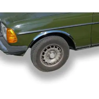 Fender flares (4 pcs, stainless steel) photo 1