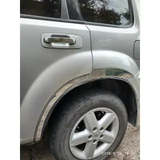 Fender flares (4 pcs, stainless steel) photo 2