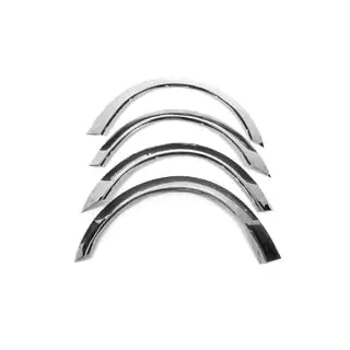 Fender flares (4 pcs, stainless steel) photo 4