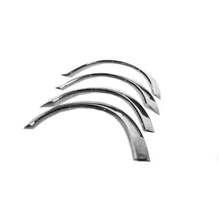Fender flares (4 pcs, stainless steel) photo 3